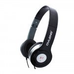 Wholesale X1 Dynamic Stereo Headphone with Mic for Phone and Computer (Black)